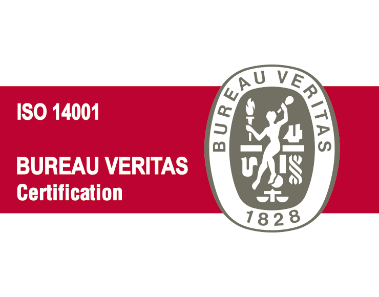 Certified in ISO14001