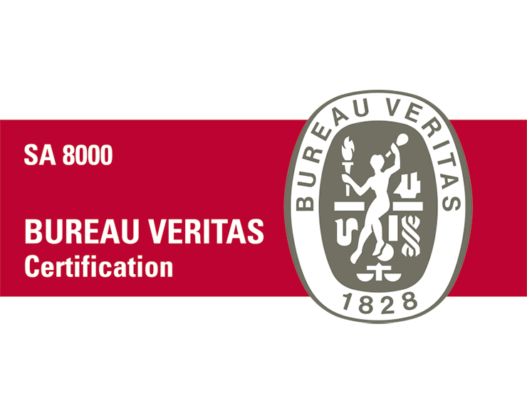 Certified in SA8000